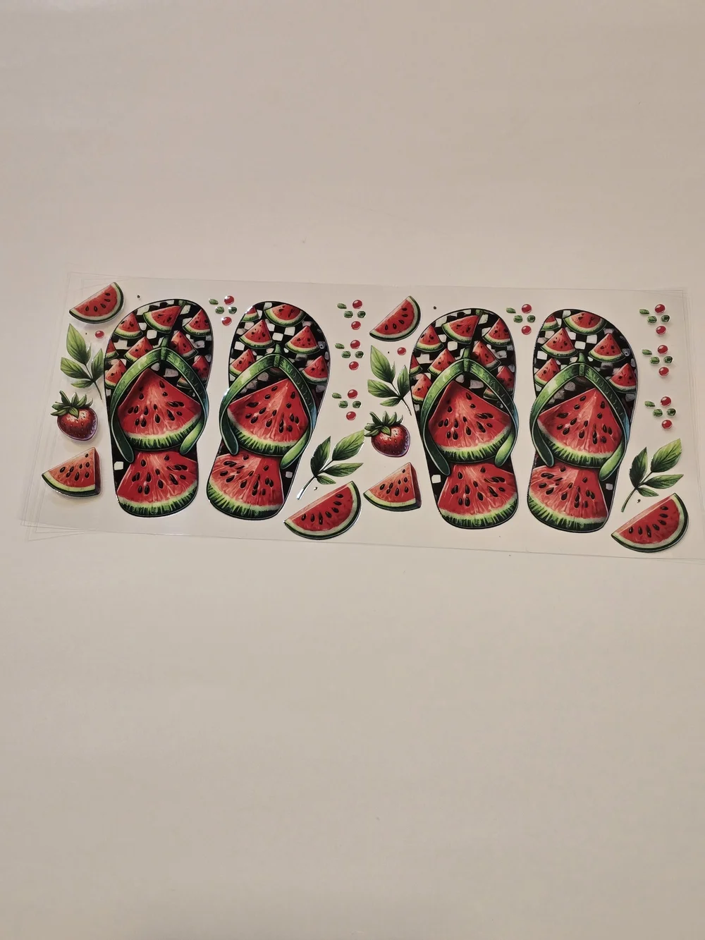 UV DTF 16 Oz Cup Wrap Sticker Set- Multicolor